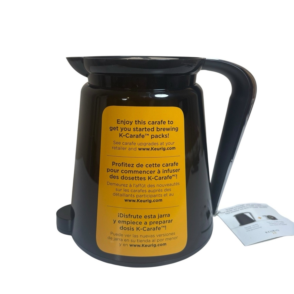 Keurig 2.0 Black Replacement Carafe